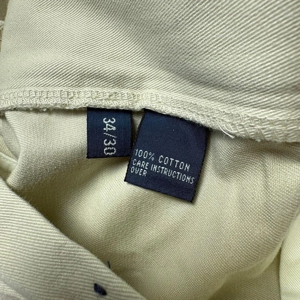 Polo Ralph Lauren Khaki Chino Pants Mens 34x30 Classic Casual